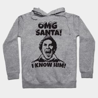 OMG Santa Christmas Humor Hoodie